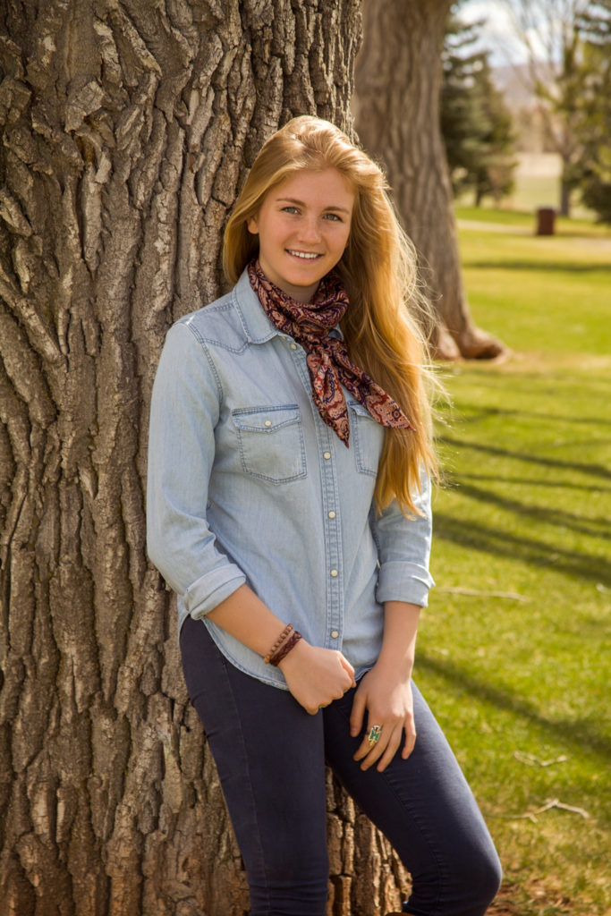 Laramie senior portrait photography