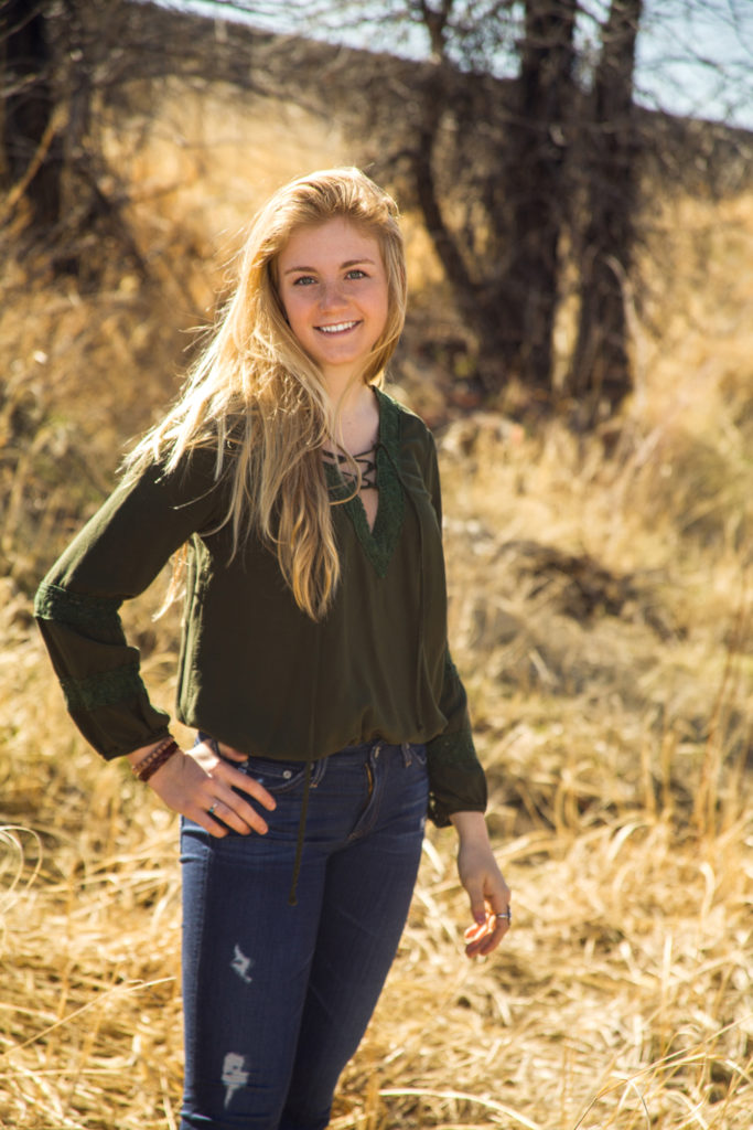 Laramie senior portrait photography