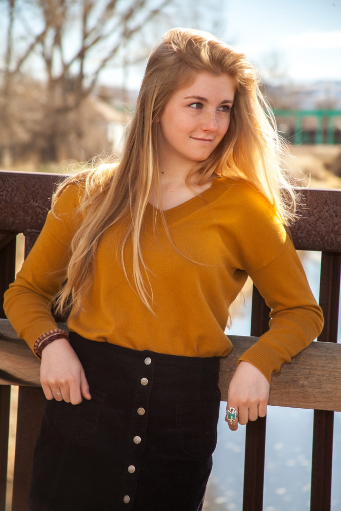 Laramie senior portrait photography