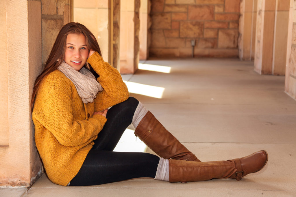 Laramie senior portrait photography