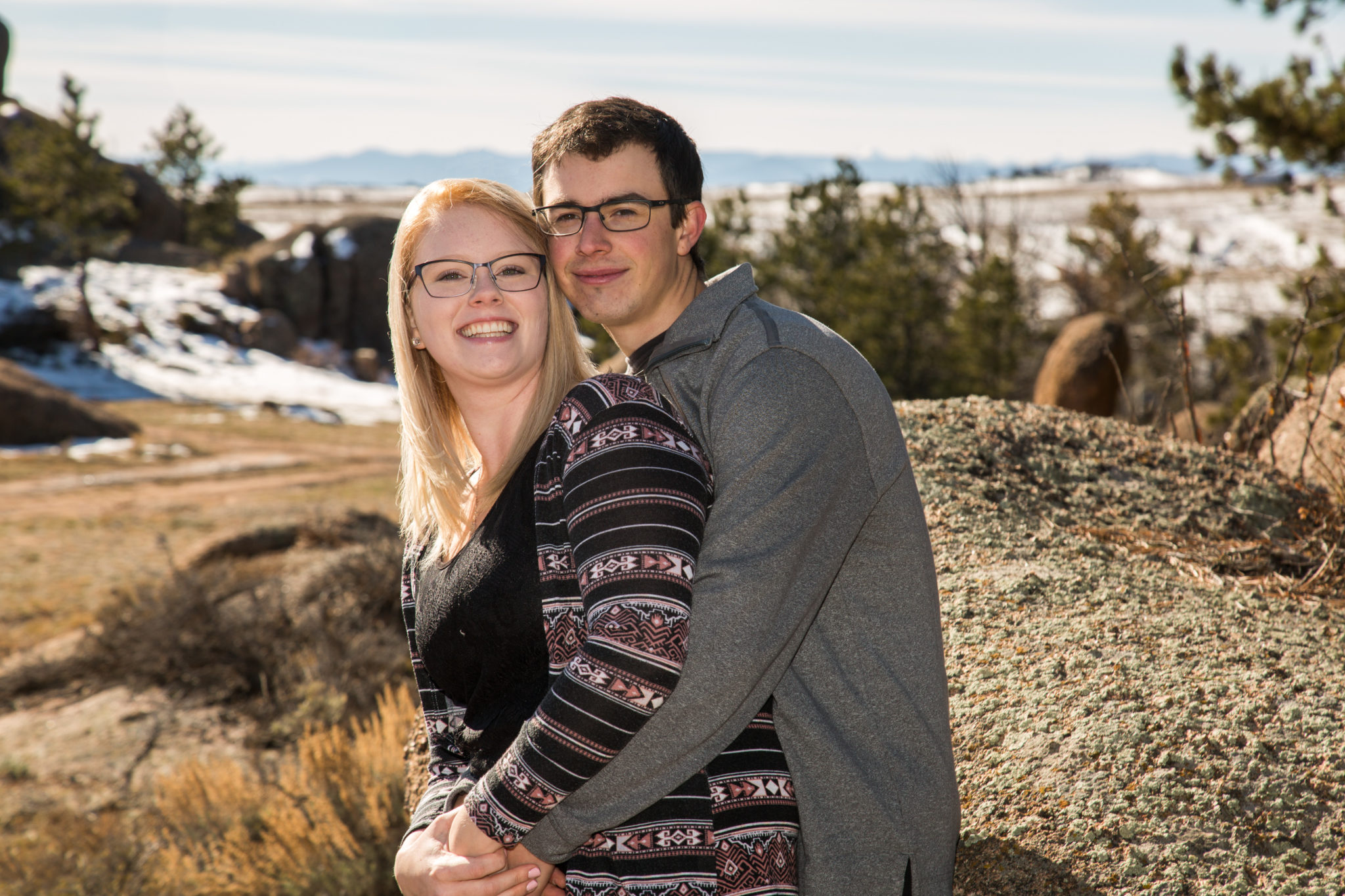 Laramie Wyoming Engagement Portrait Photographer