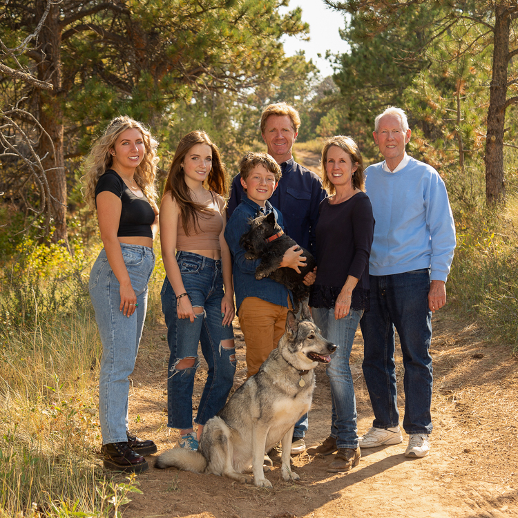 Three generations of the Ludwig family - Fourth generation portrait photographer Anne Brande Wyoming