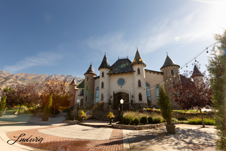 image of the Wadley Farms castle in Lindon, Utah