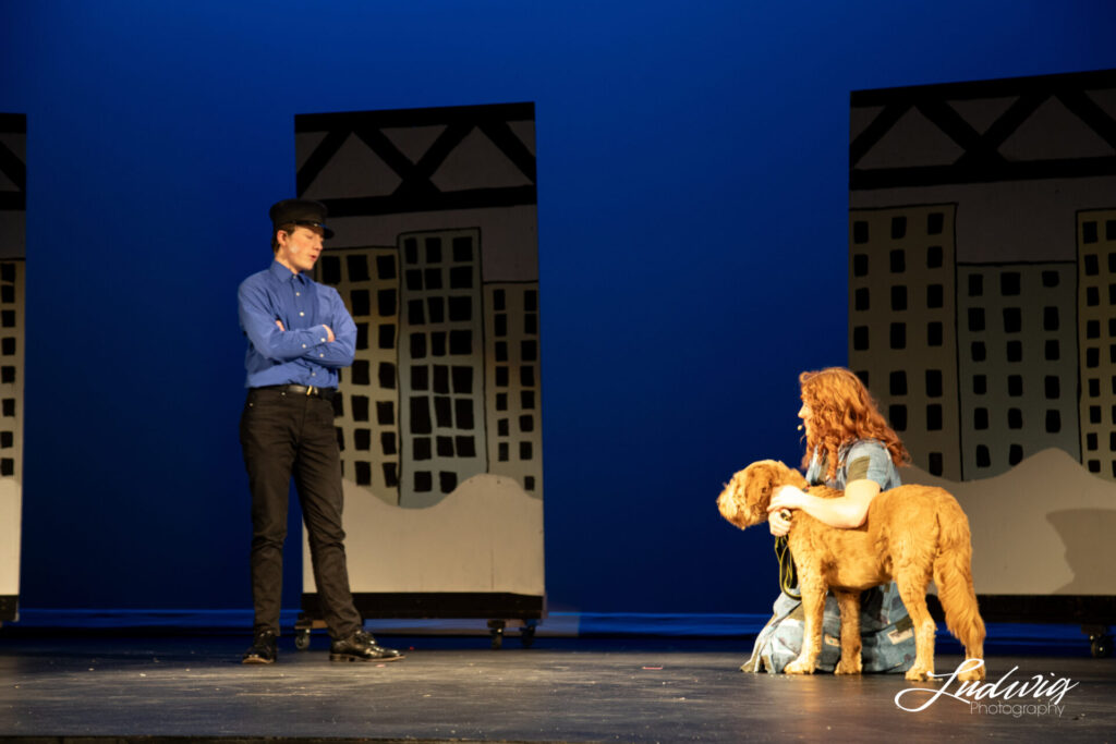 Musical performance of Annie by the Laramie High School Theatre group. Laramie Wyoming Ludwig Photography